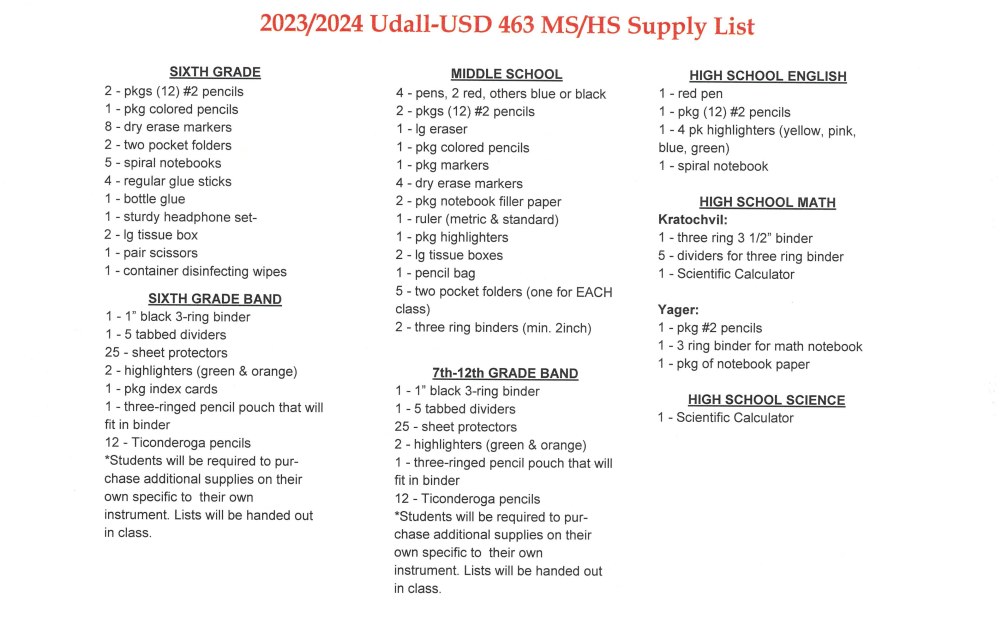 Live Feed Udall Unified School District 463